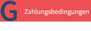 Zahlungsbedingungen